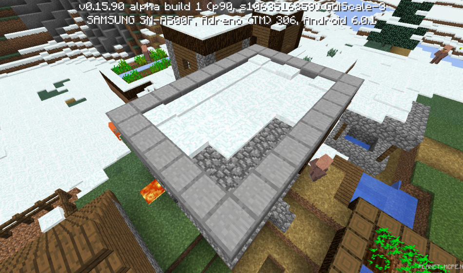 Village under snow cover [0.16.x - 0.15.x]