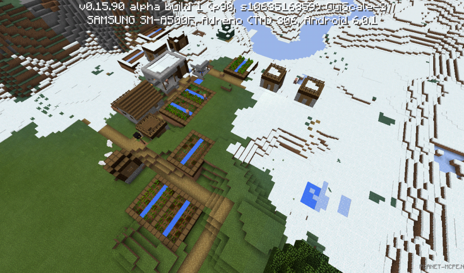 Village under snow cover [0.16.x - 0.15.x]