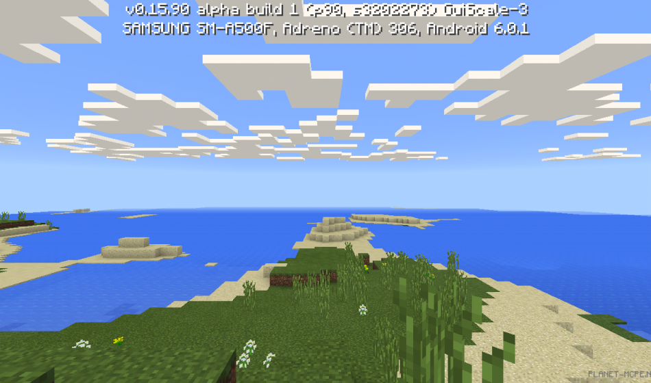 Large island at spawn [0.16.x - 0.15.x]