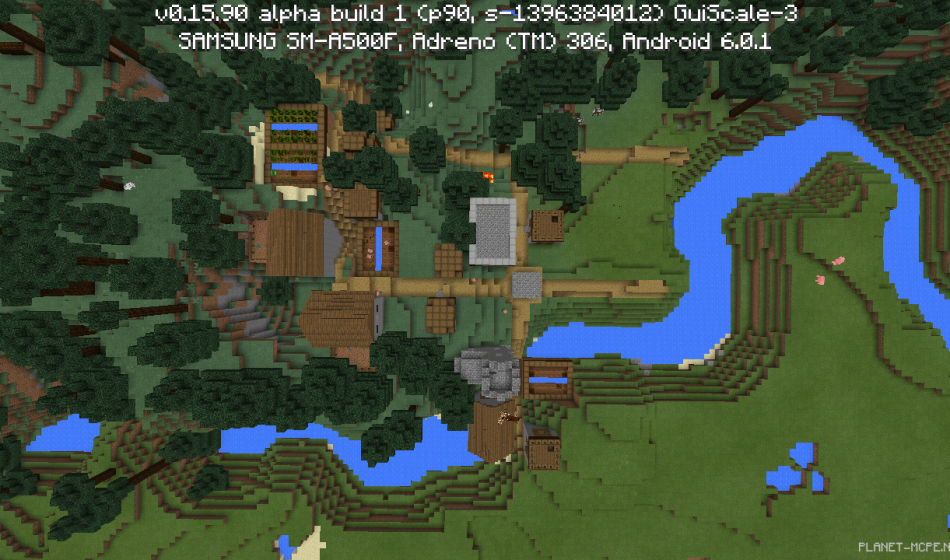 Village with a blacksmith in the forest [0.16.x - 0.15.x]