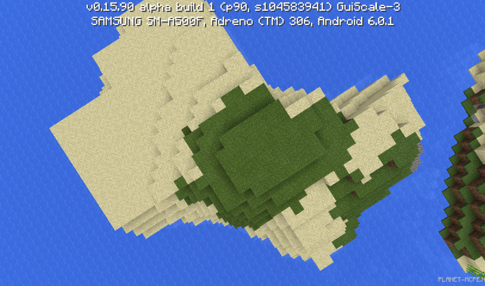 Три крошечных остров на спавне [0.16.x - 0.15.x]