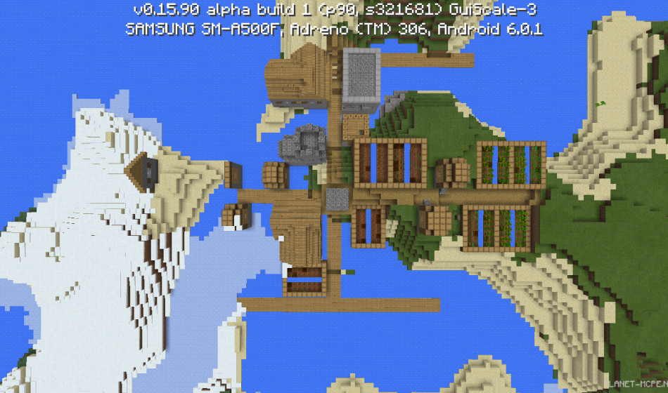 Деревня на спавне игрока [0.16.x - 0.15.x]