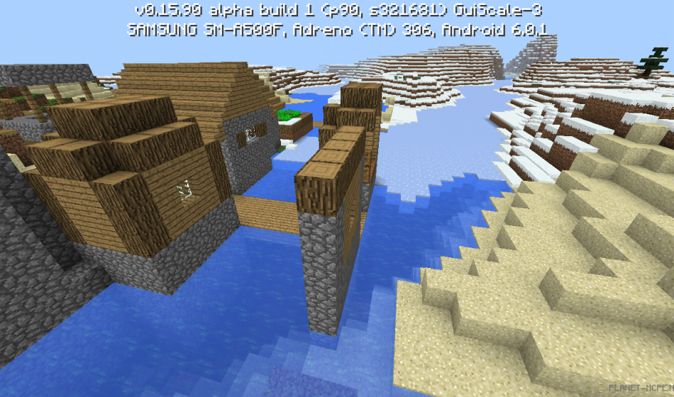 Деревня на спавне игрока [0.16.x - 0.15.x]