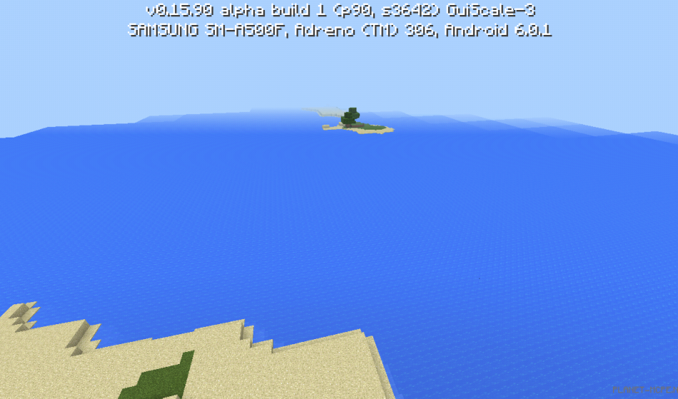 Три хороших острова возле спавна [0.16.x - 0.15.x]