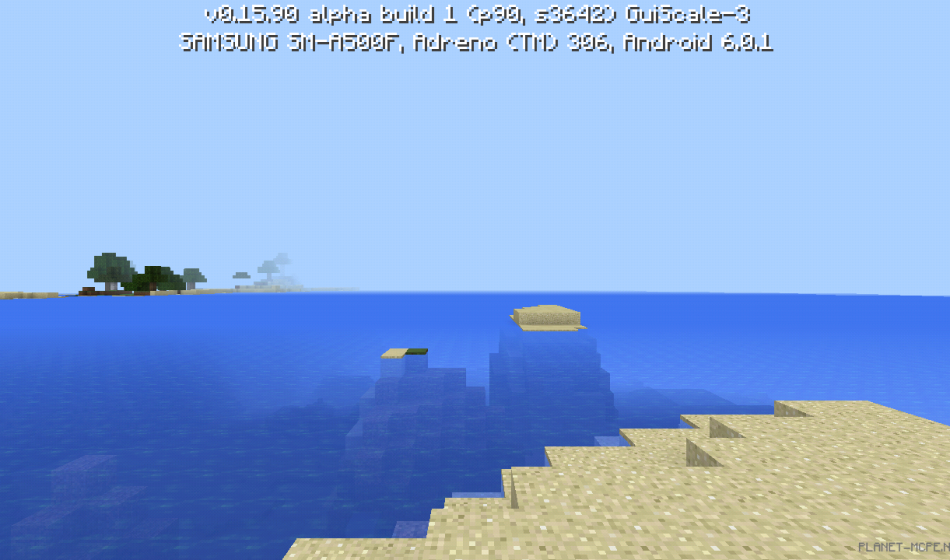 Три хороших острова возле спавна [0.16.x - 0.15.x]