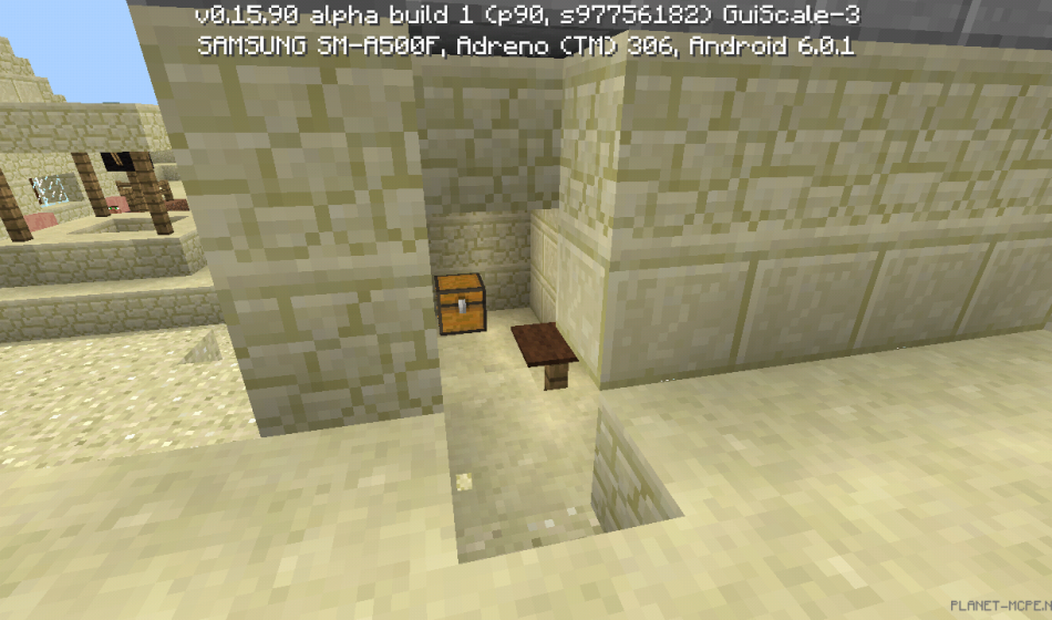 Triple sandstone village [0.16.x - 0.15.x]