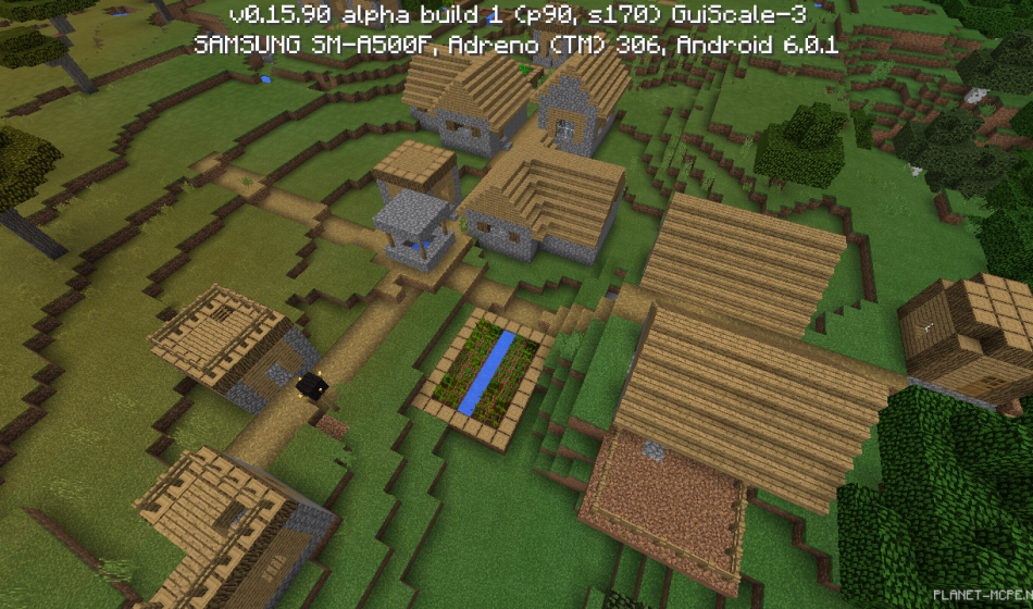 Three villages at spawn [0.16.x - 0.15.x]