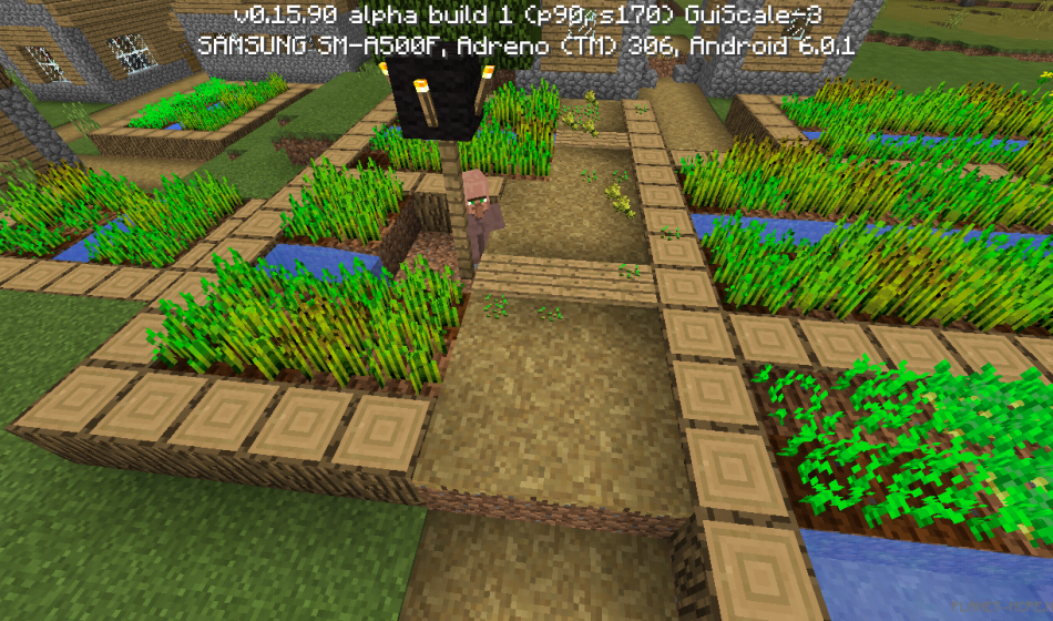 Three villages at spawn [0.16.x - 0.15.x]