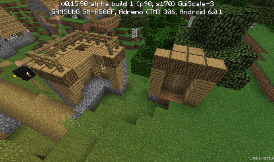 Three villages at spawn [0.16.x - 0.15.x]