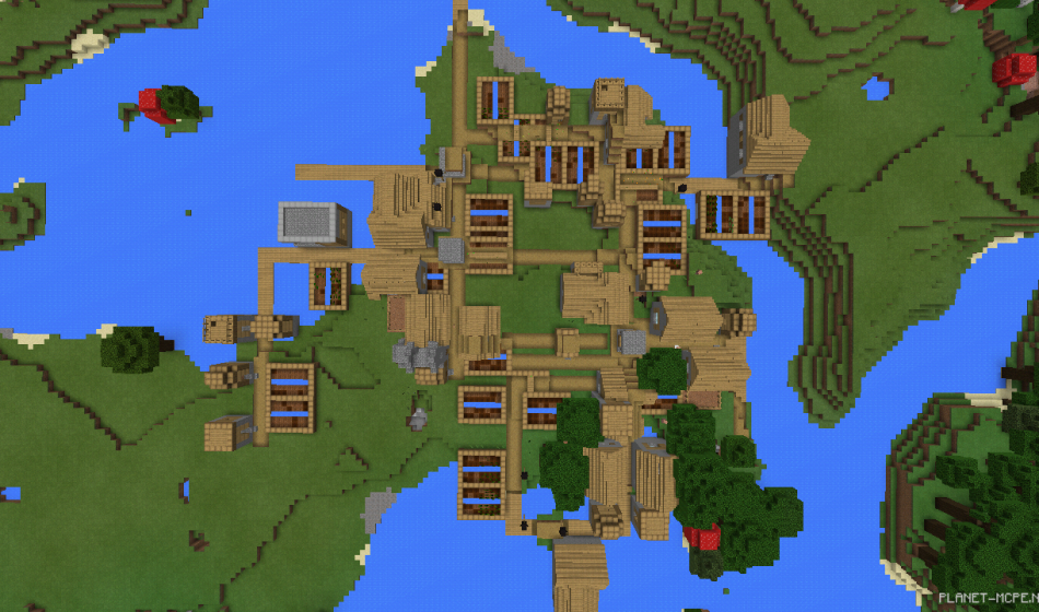 Три деревни из дерева [0.16.x - 0.15.x]