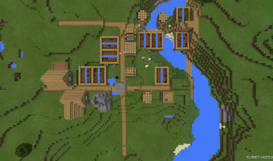 Три деревни из дерева [0.16.x - 0.15.x]