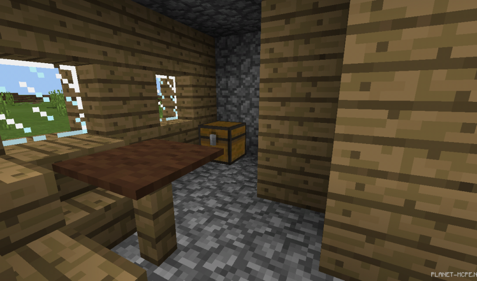 Простая деревня на спавне [0.16.x - 0.15.x]