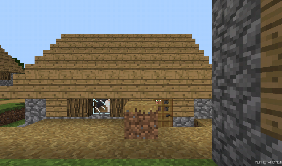 Простая деревня на спавне [0.16.x - 0.15.x]