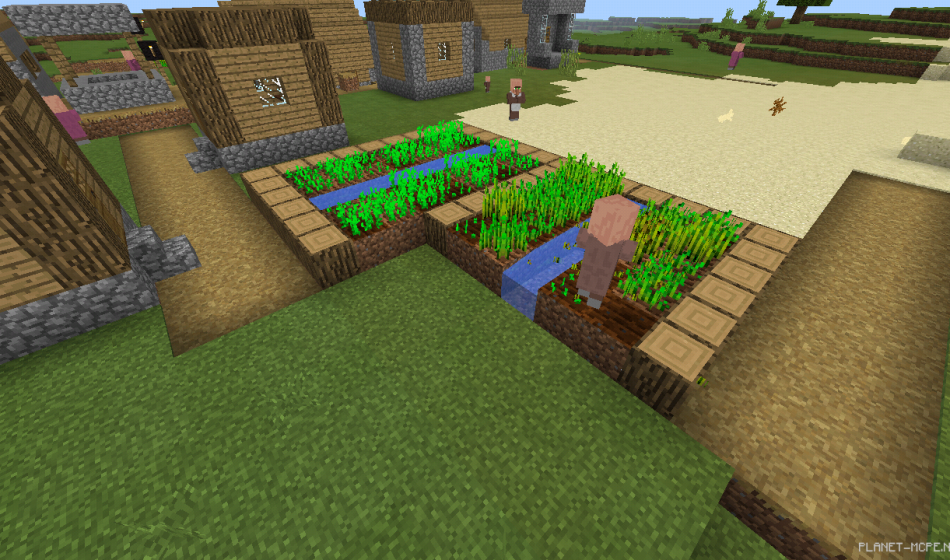 Простая деревня на спавне [0.16.x - 0.15.x]