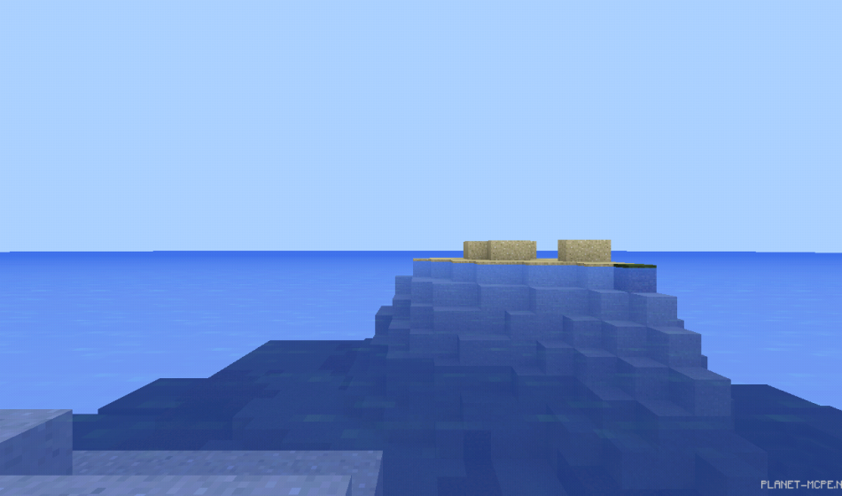 Идеально ровный остров с деревьями [0.16.x - 0.15.x]