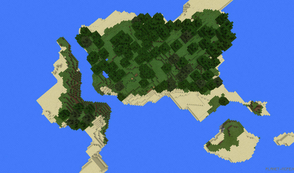 Большой остров с лесом [0.16.x]
