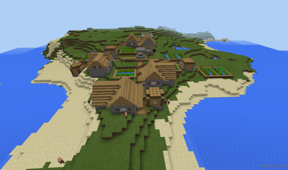 Деревня с кузницей на большом острове [0.16.x]