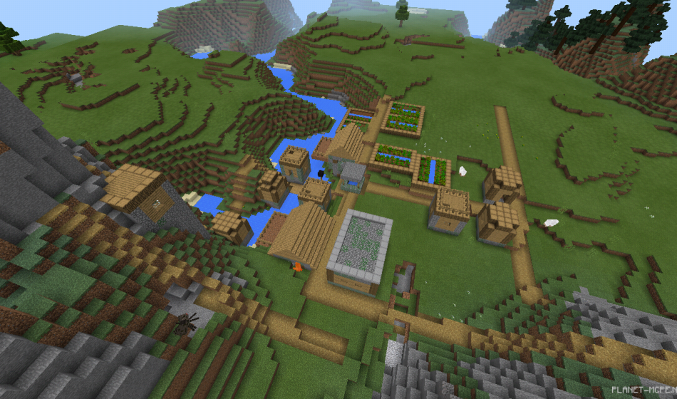 Деревня с зомби-жителями на реке [0.16.1|0.16.0]