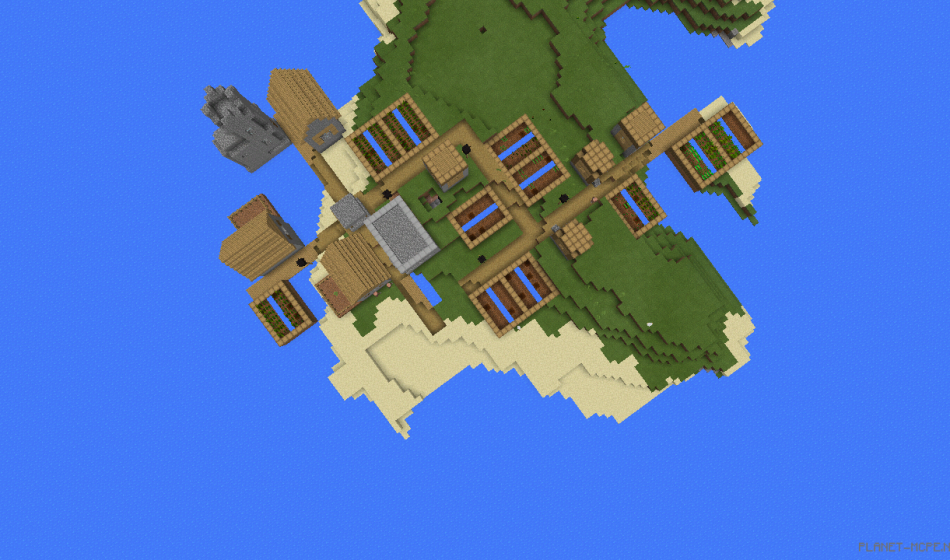 Два острова с деревней [0.16.1|0.16.0]