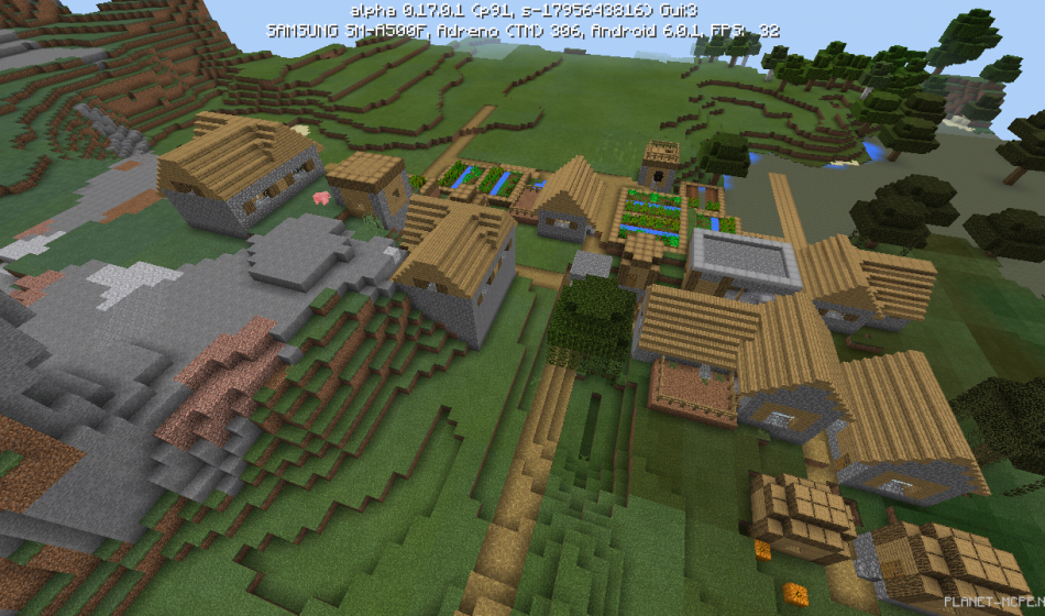 Деревня с подземельем и порталом в Край [0.17.0]