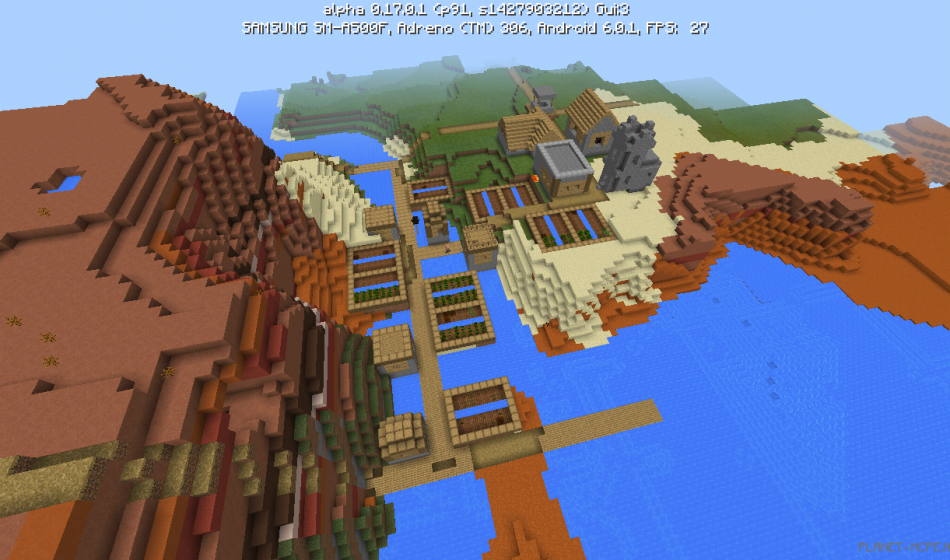 Деревня у трех биомов [0.17.0]