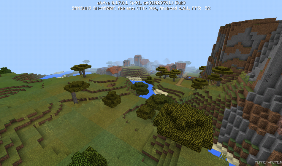 Двойная деревня из красного дерева [0.17.0]