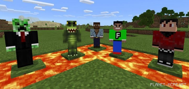 Текстуры YouTube Villagers 0.16.1/0.16.0