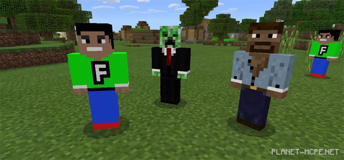 Текстуры YouTube Villagers 0.16.1/0.16.0