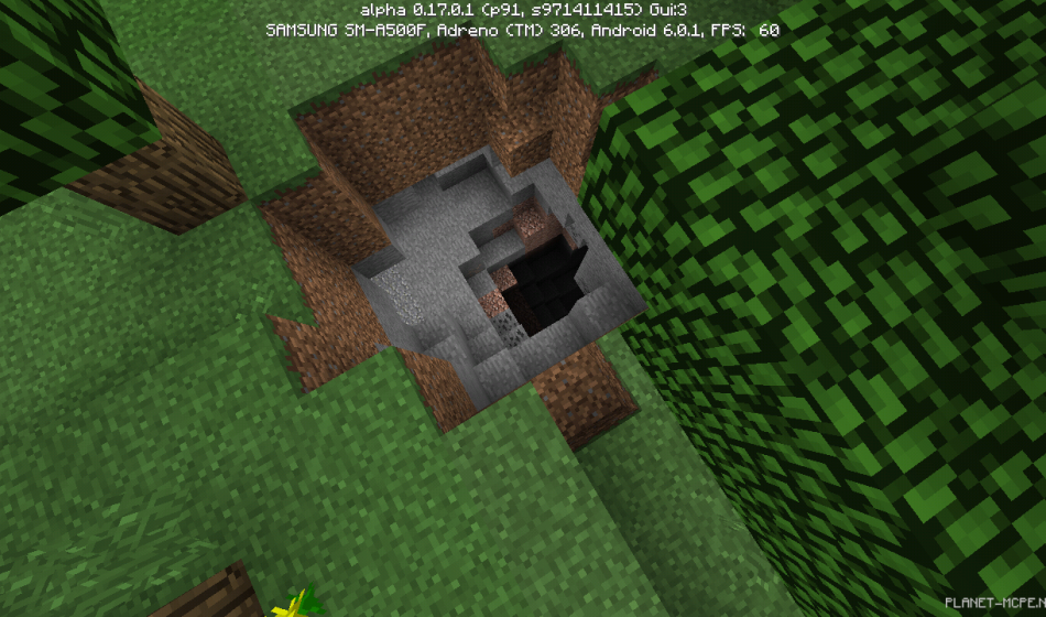 Огромная шахта под спавном [0.17.0]