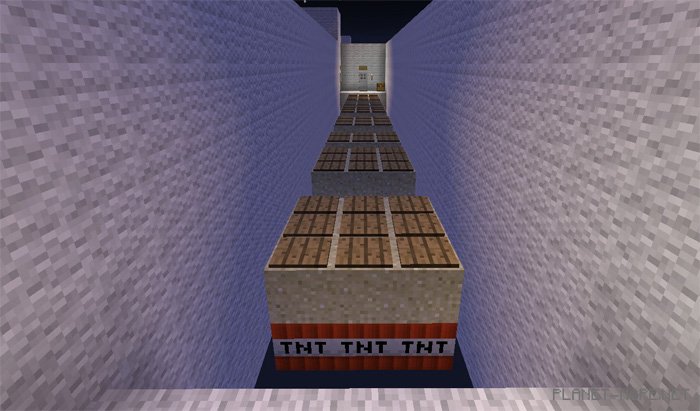 Map Black TNT Run [Mini-game]