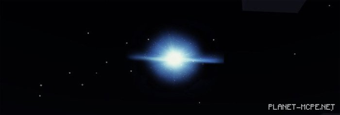 Текстур пак Interstellar Space Skies 1.0/0.17.0/0.16.1/0.16.0