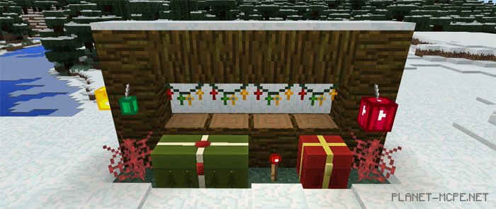 Текстур пак Christmas Decorations 1.0/0.17.0/0.16.1/0.16.0