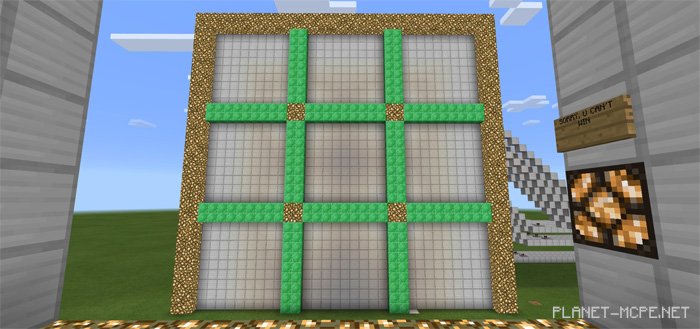 Карта Tic-Tac-Toe [Редстоун]