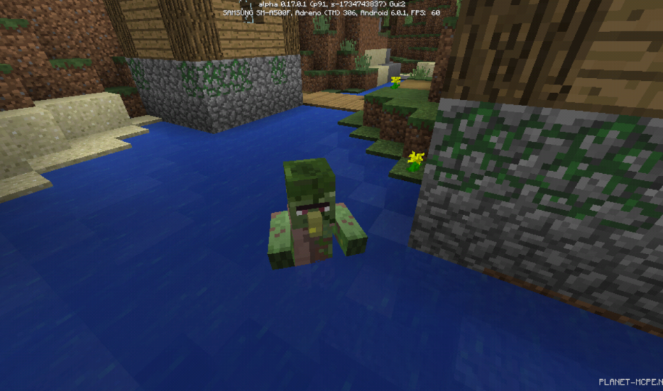 Деревня с зомби-жителями на спавне [1.0/0.17.0]