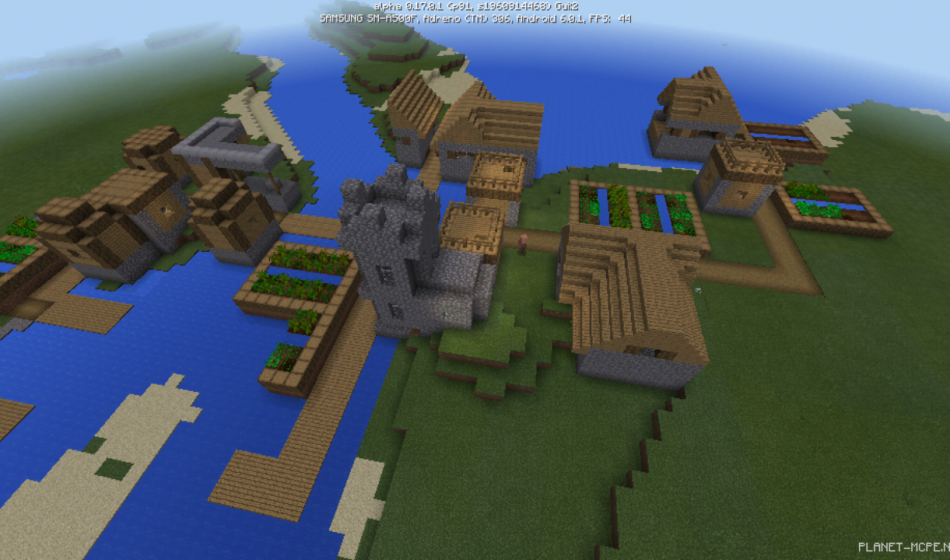 Спавн прямо в деревне [1.0/0.17.0]