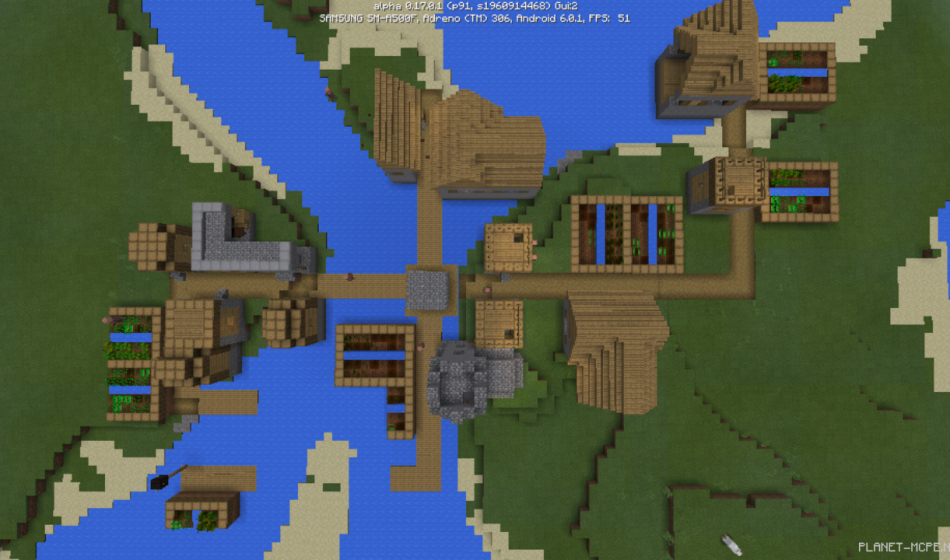 Спавн прямо в деревне [1.0/0.17.0]