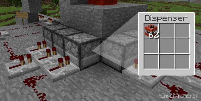 Map Advanced TNT Cannon [Redstone]