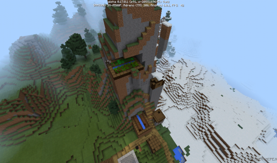 Деревня с кузницей в снегу [1.0/0.17.0]