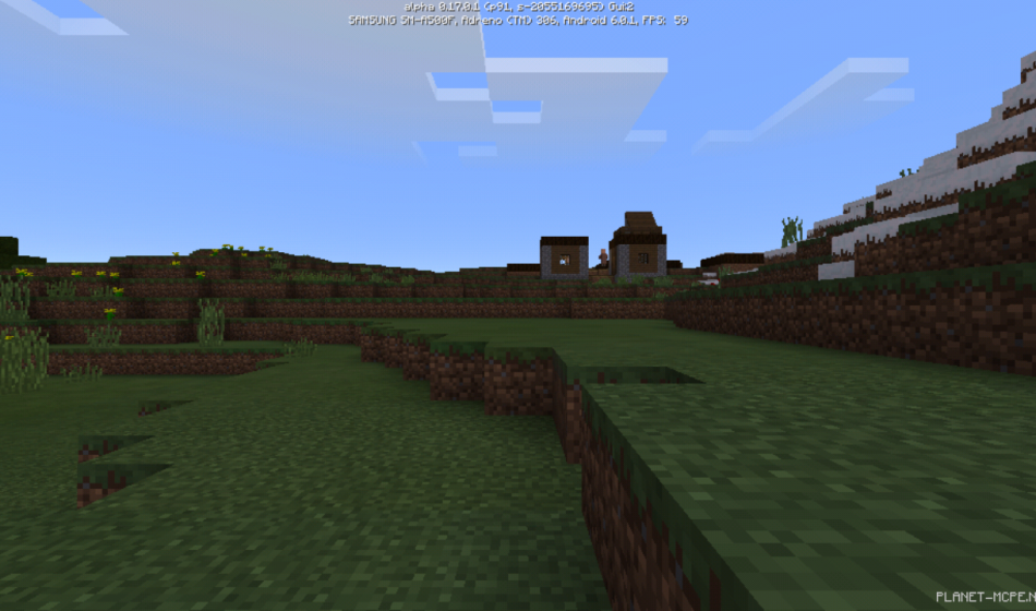 Деревня с кузницей в снегу [1.0/0.17.0]