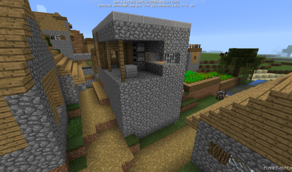 Деревня рядом с обрывистыми горами [1.0/0.17.0]