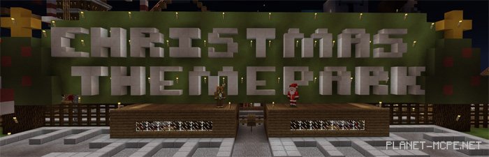 Christmas Theme Park Map [Creative]