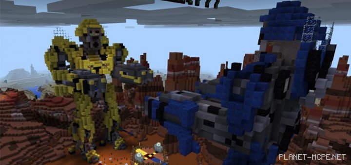 Map Gold Crafter PvP Transformers [Mini-game]