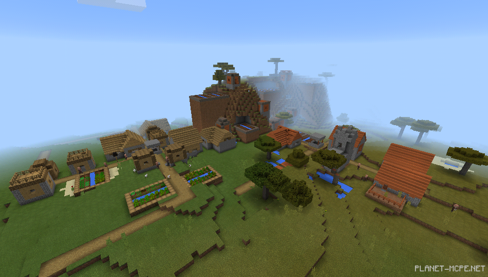 Хорошая для выживания тройная деревня [1.0/0.17.0]