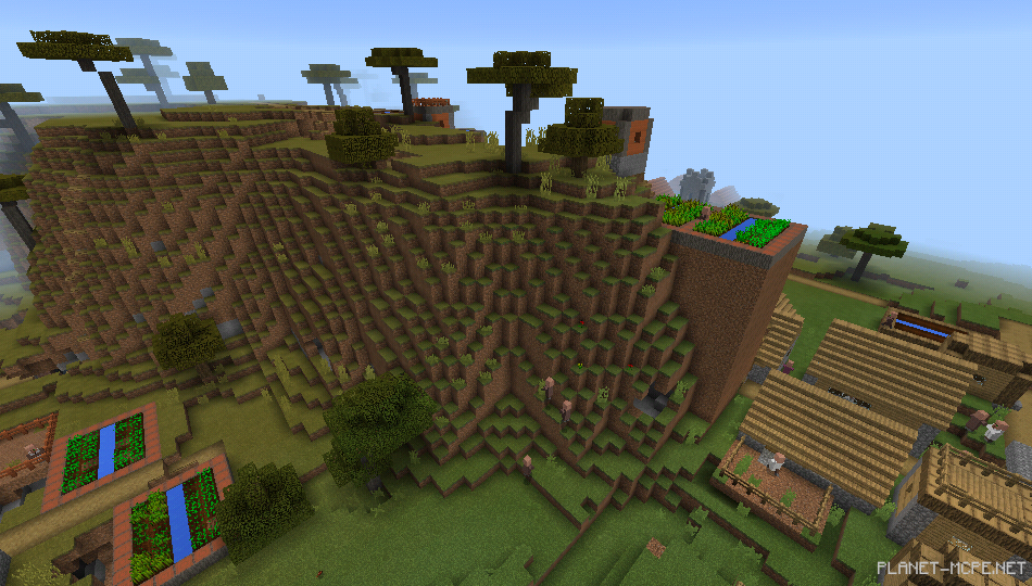 Хорошая для выживания тройная деревня [1.0/0.17.0]