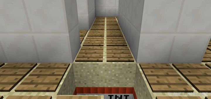 Map Black TNT Run: Maze [Mini-game]