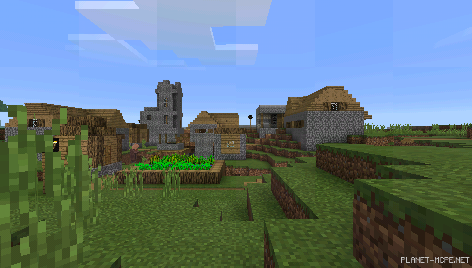 Двойная деревня на спавне [1.0/0.17.0]