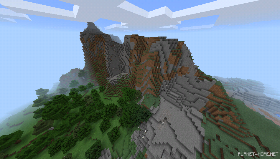 Крутые горы возле спавна [1.0/0.17.0]