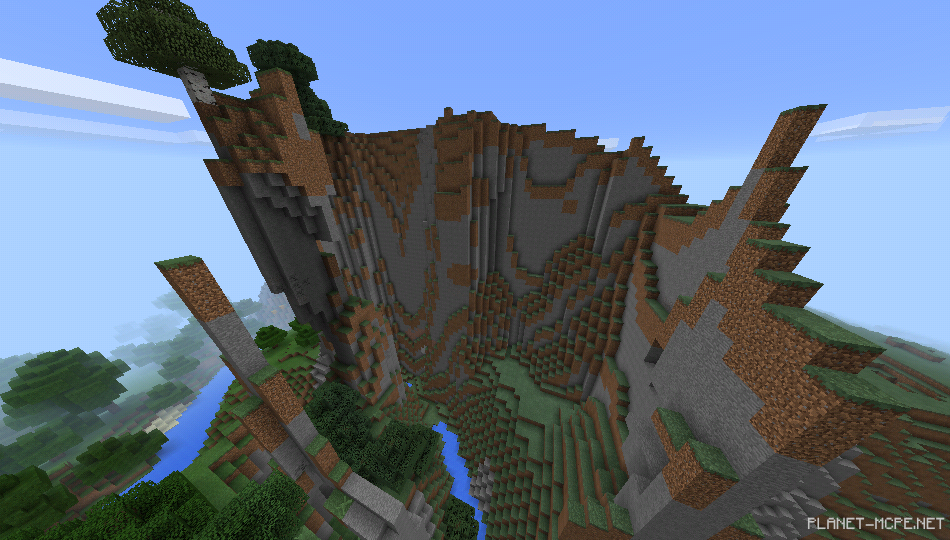 Крутые горы возле спавна [1.0/0.17.0]