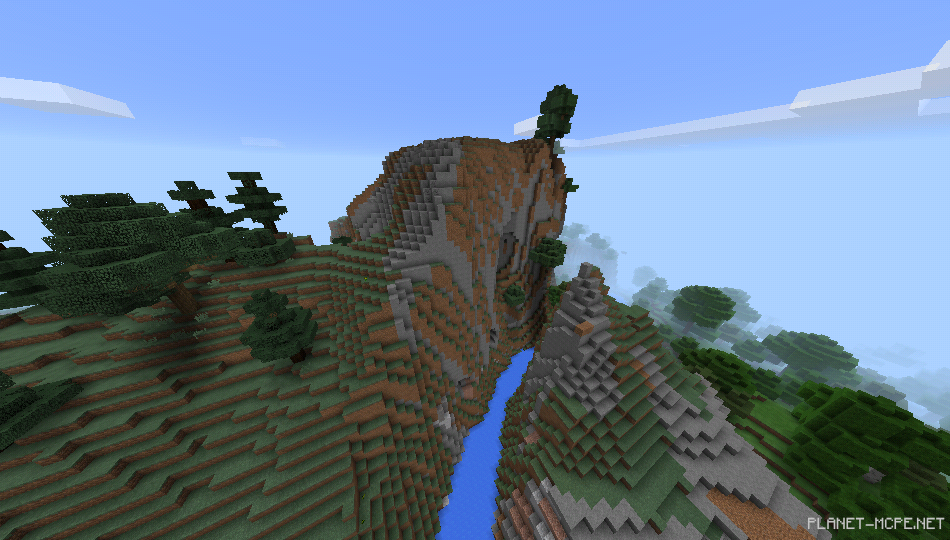 Крутые горы возле спавна [1.0/0.17.0]