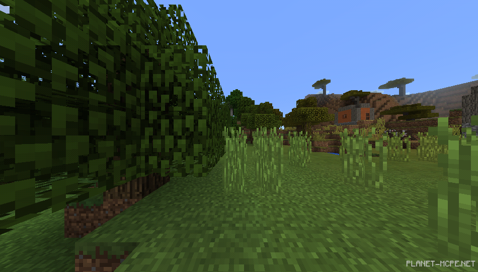 Деревня из красного дерева на горах [1.0/0.17.0]